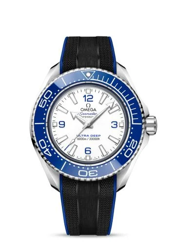 Omega - 215.32.46.21.04.001 Seamaster Planet Ocean Ultra Deep O-Megasteel / White  / Rubber