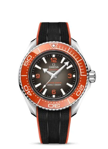 Omega - 215.32.46.21.06.001 Seamaster Planet Ocean Ultra Deep O-Megasteel / Grey  / Rubber