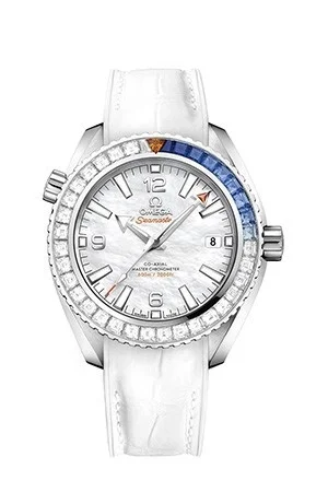 Omega Omega - 215.58.40.20.05.001 Seamaster Planet Ocean 600M Co-Axial 39.5 Master Chronometer White Gold / Diamond / MOP