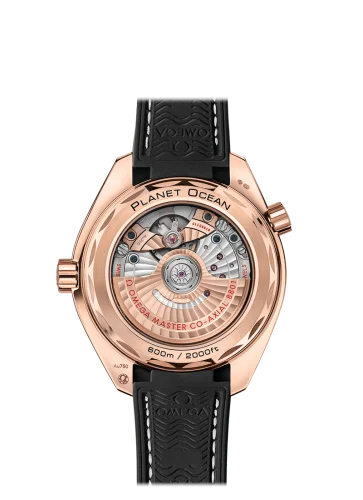 Omega Omega - 215.63.40.20.13.001 Seamaster Planet Ocean 600M Co-Axial 39.5 Master Chronometer Sedna Gold / Chocolate / Alligator