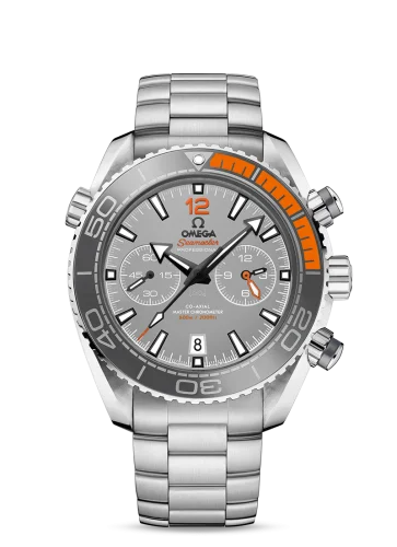 Omega - 215.90.46.51.99.001 Seamaster Planet Ocean 600M Co-Axial 45.5 Master Chronometer Chronograph Titanium / Grey / Bracelet