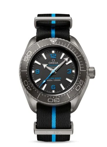 Omega - 215.92.46.21.01.001 Seamaster Planet Ocean Ultra Deep Titanium / Black / Nato