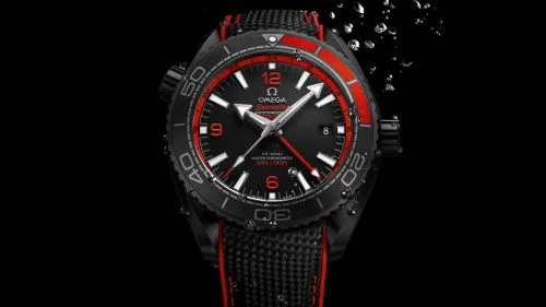 Omega Omega - 215.92.46.22.01.003 Seamaster Planet Ocean 600M Co-Axial 45.5 Master Chronometer GMT Deep Black Red