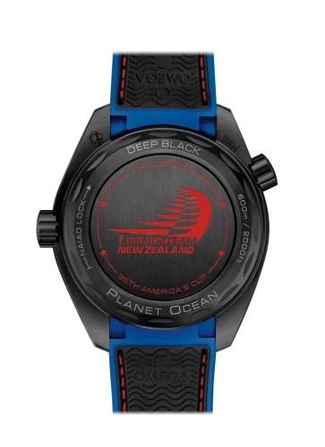 Omega Omega - 215.92.46.22.01.004 Seamaster Planet Ocean 600M Co-Axial 45.5 Master Chronometer GMT Deep Black ETNZ