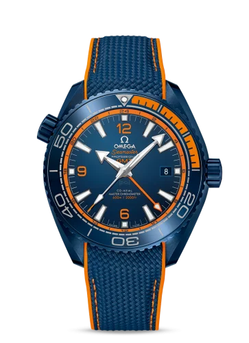 Omega Seamaster Planet Ocean 600M Co-Axial 45.5 Master Chronometer GMT Big Blue