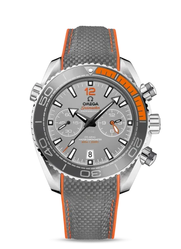 Omega - 215.92.46.51.99.001 Seamaster Planet Ocean 600M Co-Axial 45.5 Master Chronometer Chronograph Titanium / Grey / Strap