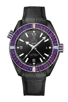 Omega Omega - 215.98.46.22.01.003 Seamaster Planet Ocean 600M Co-Axial 45.5 Master Chronometer GMT Deep Black Sapphire
