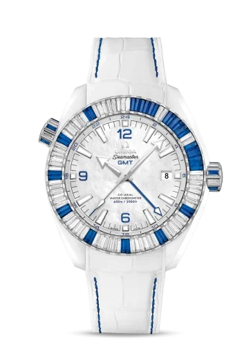 Omega Omega - 215.98.46.22.05.001 Seamaster Planet Ocean 600M Co-Axial 45.5 Master Chronometer GMT Deep White Sapphire