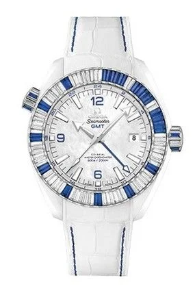 Omega Omega - 215.98.46.22.05.001 Seamaster Planet Ocean 600M Co-Axial 45.5 Master Chronometer GMT Deep White Sapphire