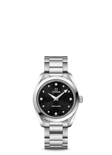 Omega - 220.10.28.60.51.001 Seamaster Aqua Terra 150M Quartz 28 Stainless Steel / Black / Bracelet
