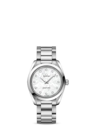 Omega - 220.10.28.60.55.001 Seamaster Aqua Terra 150M Quartz 28 Stainless Steel / MOP / Bracelet