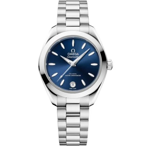 Omega - 220.10.30.20.03.001 Seamaster Aqua Terra 150M Master Co-Axial 30 Stainless Steel / Blue / Bracelet