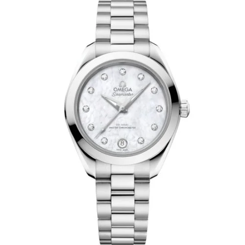 Omega - 220.10.30.20.55.001 Seamaster Aqua Terra 150M Master Co-Axial 30 Stainless Steel / MOP