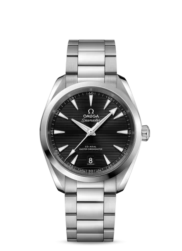 Omega - 220.10.38.20.01.001 Seamaster Aqua Terra 150M Master Chronometer 38 Stainless Steel / Black / Bracelet