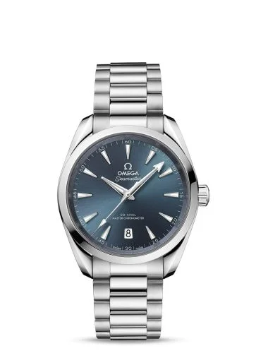 Omega - 220.10.38.20.03.003 Seamaster Aqua Terra 150M Master Chronometer 38 Stainless Steel / Atlantic Blue / Bracelet