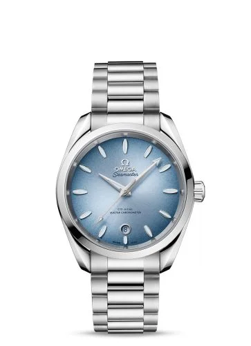 Omega - 220.10.38.20.03.004 Seamaster Aqua Terra 150M Master Chronometer 38 Stainless Steel / Summer Blue / Bracelet