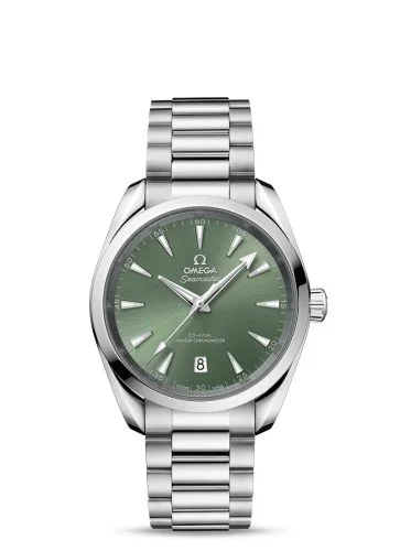 Omega - 220.10.38.20.10.002 Seamaster Aqua Terra 150M Master Chronometer 38 Stainless Steel / Bay Green / Bracelet