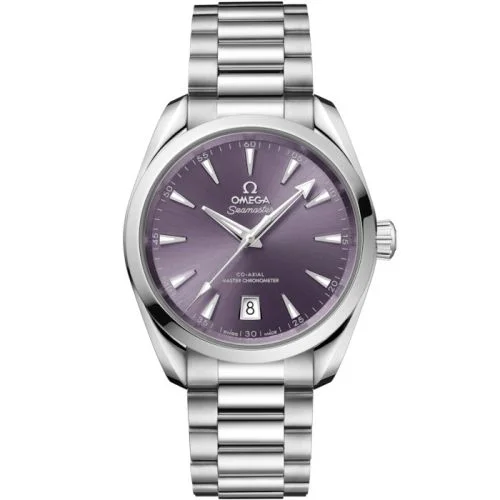 Omega - 220.10.38.20.10.004 Seamaster Aqua Terra 150M Shades Master Chronometer 38 Stainless Steel / Lavender / Bracelet