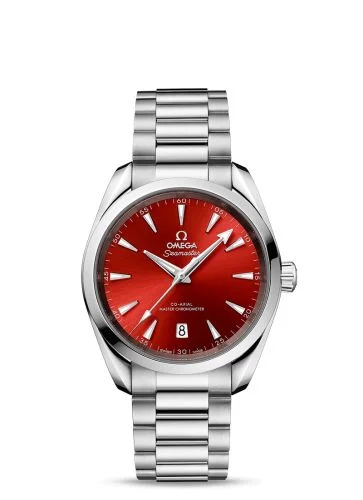 Omega - 220.10.38.20.13.003 Seamaster Aqua Terra 150M Master Chronometer 38 Stainless Steel / Terracotta / Bracelet