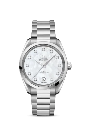Omega - 220.10.38.20.55.001 Seamaster Aqua Terra 150M Master Chronometer 38 Stainless Steel / MOP / Bracelet