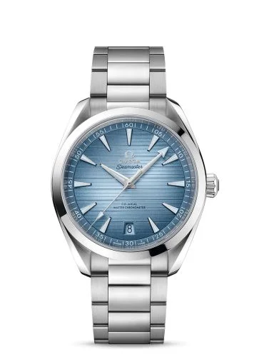 Omega - 220.10.41.21.03.005 Seamaster Aqua Terra 150M Master Chronometer 41 Stainless Steel / Summer Blue / Bracelet