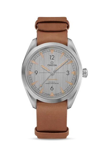 Omega Omega - 220.12.40.20.06.001 Railmaster Omega Co-Axial Master Chronometer 40 Stainless Steel / Silver / Strap