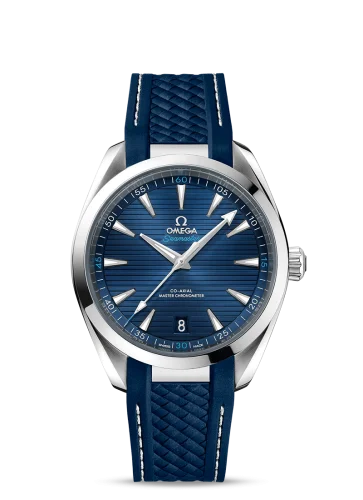 Omega - 220.12.41.21.03.001 Seamaster Aqua Terra 150M Master Chronometer 41 Stainless Steel / Blue / Rubber