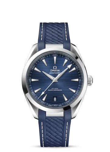 Omega - 220.12.41.21.03.007 Seamaster Aqua Terra 150M Master Chronometer 41 Stainless Steel / Blue / Rubber
