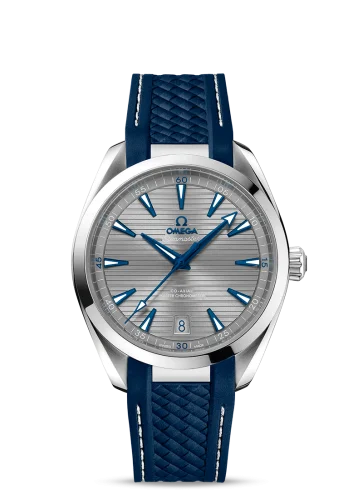 Omega - 220.12.41.21.06.001 Seamaster Aqua Terra 150M Master Chronometer 41 Stainless Steel / Grey / Rubber