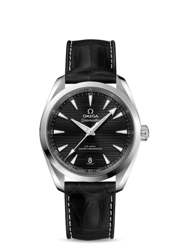 Omega - 220.13.38.20.01.001 Seamaster Aqua Terra 150M Master Chronometer 38 Stainless Steel / Black / Alligator