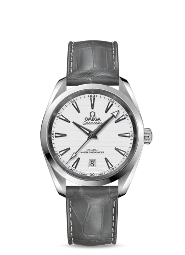 Omega - 220.13.38.20.02.001 Seamaster Aqua Terra 150M Master Chronometer 38 Stainless Steel / Silver / Alligator