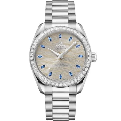 Omega - 220.55.38.20.99.003 Seamaster Aqua Terra 150M Master Chronometer 34 Canopus Gold - Diamond / Silver