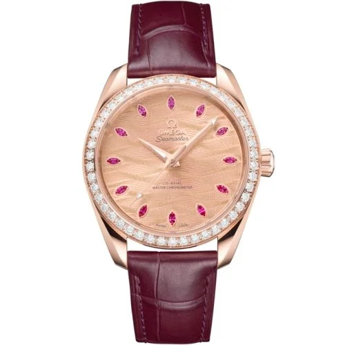 Omega - 220.58.38.20.99.007 Seamaster Aqua Terra 150M Master Chronometer 34 Sedna  Gold - Diamond / Pink