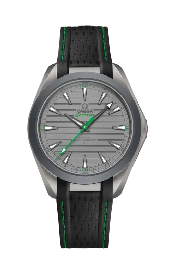 Omega - 220.92.41.21.06.003 Seamaster Aqua Terra 150M Master Chronometer 41 Ultra Light Titanium / Grey - Orange / Rubber