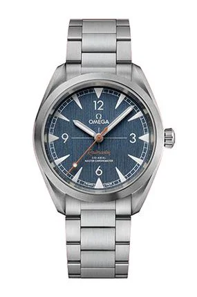 Omega Omega - 220.10.40.20.03.001 Railmaster Omega Co-Axial Master Chronometer 40 Stainless Steel / Blue / Bracelet
