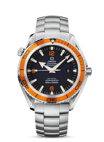 Omega - 2208.50.00 Seamaster Planet Ocean 600M Co-Axial 45.5 Stainless Steel / Orange / Bracelet