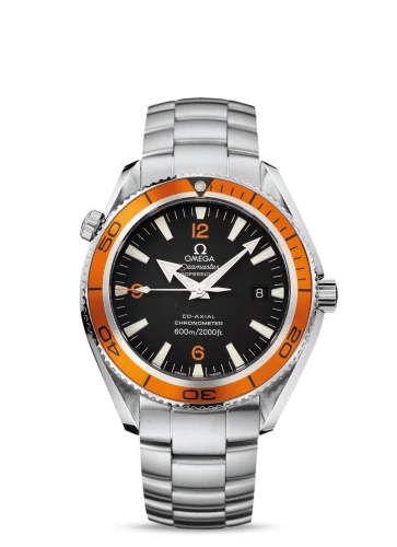 Omega - 2209.50.00 Seamaster Planet Ocean 600M Co-Axial 42 Stainless Steel / Orange / Bracelet