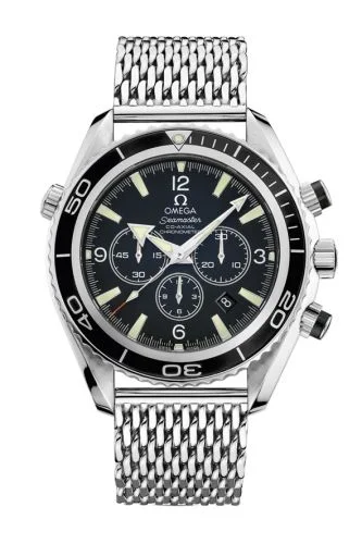 Omega - 2210.52.00 Seamaster Planet Ocean 600M Co-Axial 45.5 Chronograph Stainless Steel / Black / Shark