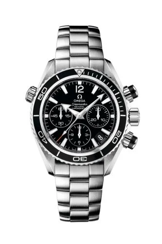 Omega - 222.30.38.50.01.001 Seamaster Planet Ocean 600M Co-Axial 37.5 Chronograph Stainless Steel / Black / Bracelet