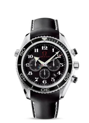 Omega - 222.32.46.50.01.001 Seamaster Planet Ocean 600M Co-Axial 45.5 Chronograph Stainless Steel / Black / Rubber / Olympic Timeless