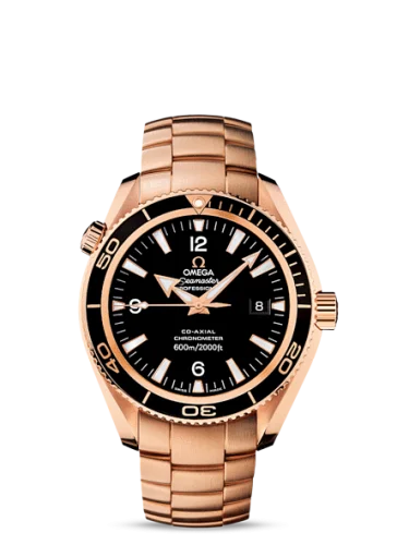 Omega - 222.60.42.20.01.001 Seamaster Planet Ocean 600M Co-Axial 42 Red Gold / Black / Bracelet