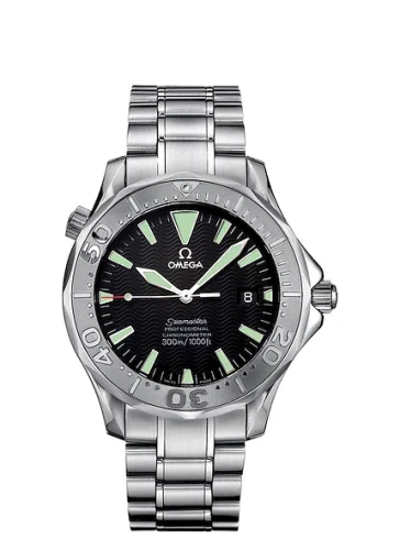 Omega - 2230.50.00 Seamaster Diver 300M Automatic 41 Stainless Steel / White Gold / Black / Non-America's Cup