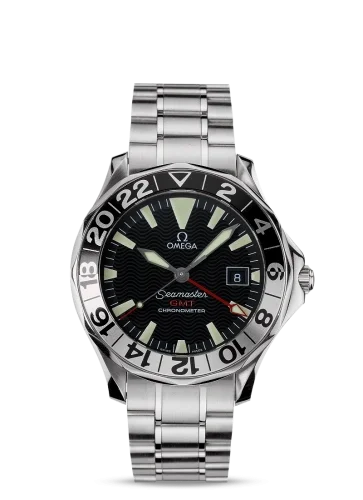 Omega Omega - 2234.50.00 Seamaster Diver 300M Automatic 41 GMT Stainless Steel / Black / Bracelet / 50th Anniversary