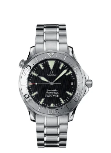 Omega - 2236.50.00 Seamaster Diver 300M Automatic 36.25 Stainless Steel / White Gold / Black / Bracelet