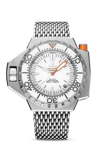 Omega - 224.30.55.21.04.001 Seamaster PloProf Co-Axial Stainless Steel / White / Shark