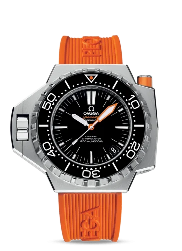 Omega - 224.32.55.21.01.002 Seamaster PloProf Co-Axial Stainless Steel / Black / Orange