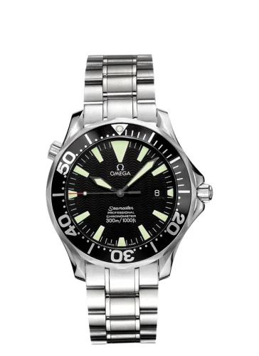 Omega - 2255.50.00 Seamaster Diver 300M Automatic 41 Stainless Steel / Black / Bracelet / Maccabiah