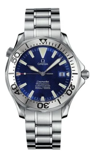 Omega - 2256.80.00 Seamaster Diver 300M Automatic 41 Stainless Steel / Electric Blue / Bracelet / Ian Thorpe