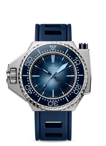 Omega - 227.32.55.21.03.001 Seamaster PloProf Co-Axial Master Chronometer O-mega Steel / Summer Blue