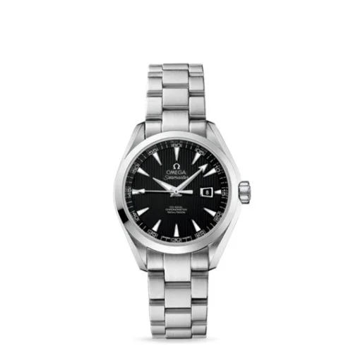 Omega - 231.10.34.20.01.001 Seamaster Aqua Terra 150M Co-Axial 34 Stainless Steel / Black / Bracelet